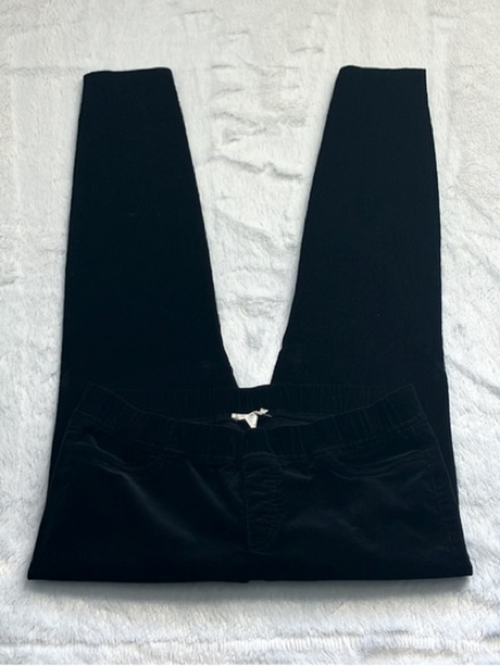 Like New Black Eileen Fisher Corduroy Pants, Size Medium